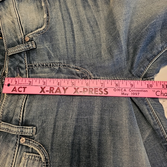 Silver Jeans Co. Aiko High Skinny Jeans W32 Medium Wash Distressed - Picture 13 of 16